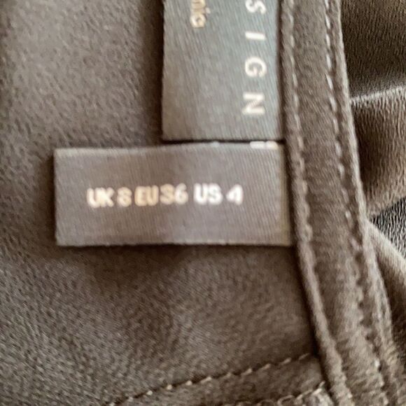 ASOS DESIGN WOMEN BLACK BLOUSE - Picture 6 of 7